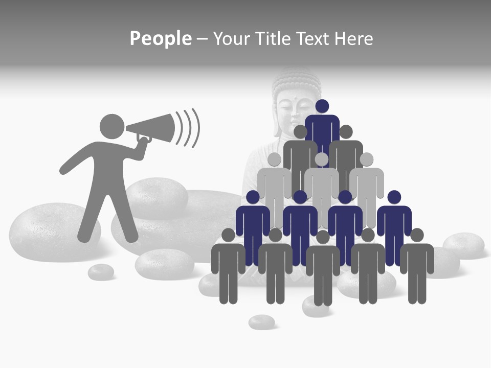 Yoga Bouddhisme Relaxation PowerPoint Template