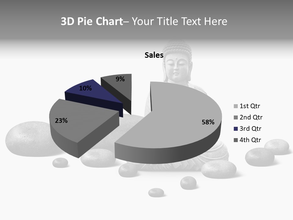 Yoga Bouddhisme Relaxation PowerPoint Template