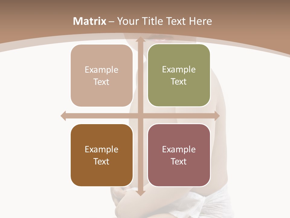 Haut Blick Baby PowerPoint Template