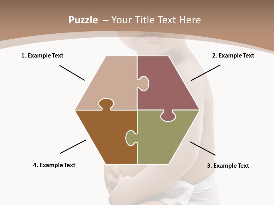 Haut Blick Baby PowerPoint Template