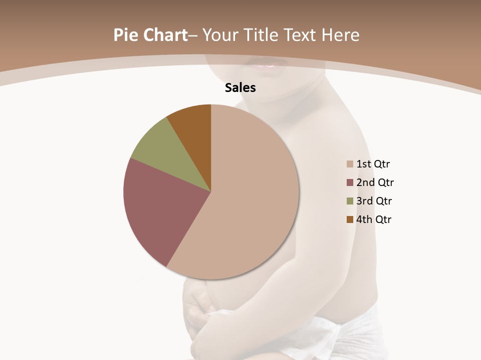 Haut Blick Baby PowerPoint Template