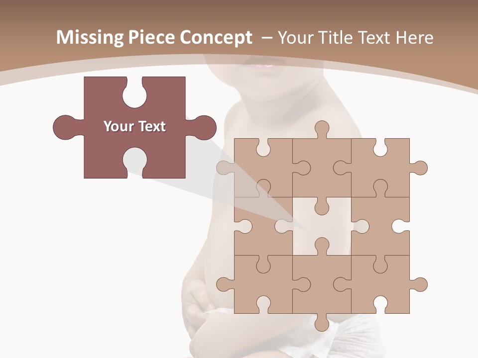 Haut Blick Baby PowerPoint Template