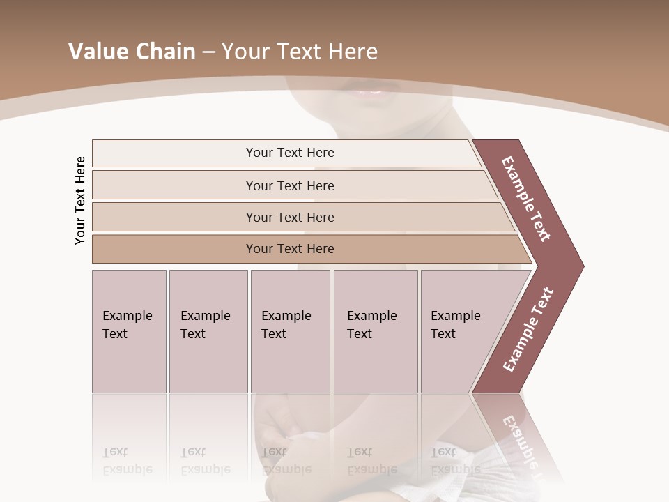 Haut Blick Baby PowerPoint Template