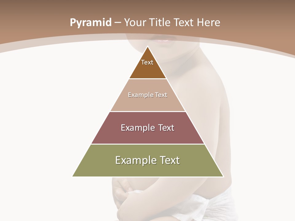 Haut Blick Baby PowerPoint Template