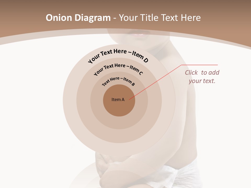 Haut Blick Baby PowerPoint Template