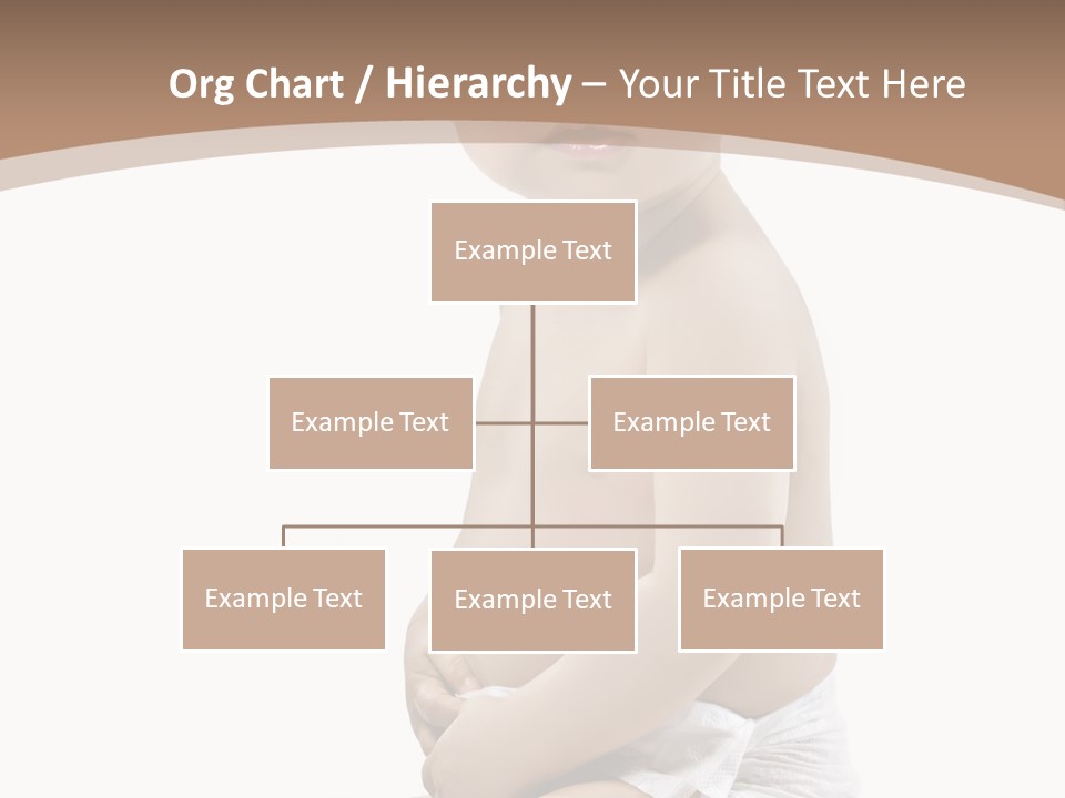 Haut Blick Baby PowerPoint Template