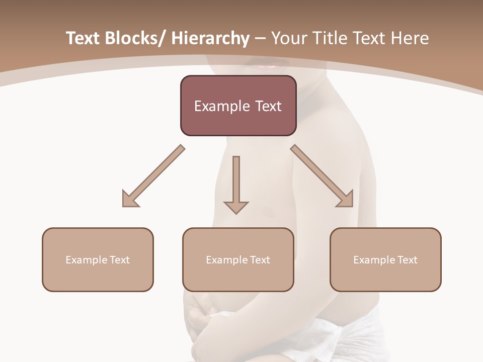 Haut Blick Baby PowerPoint Template