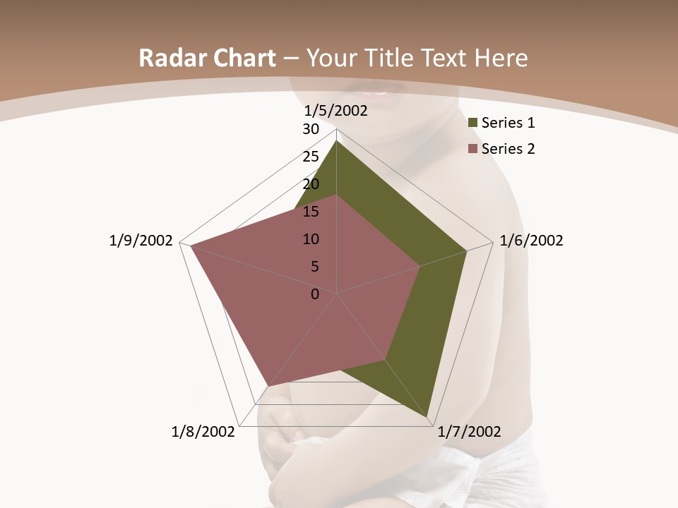 Haut Blick Baby PowerPoint Template