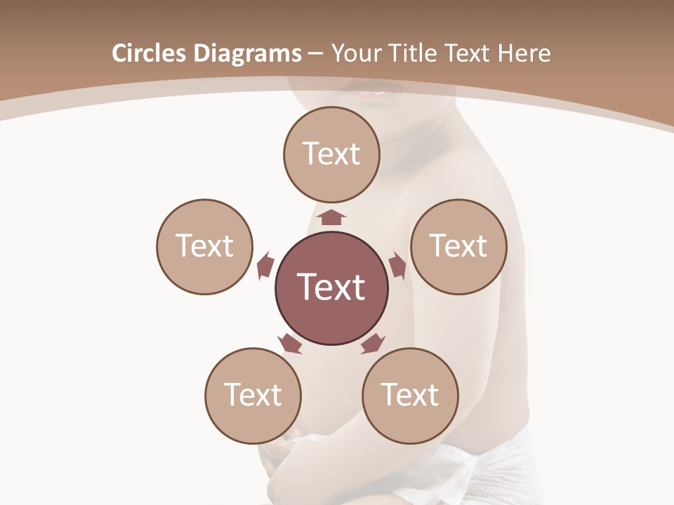 Haut Blick Baby PowerPoint Template