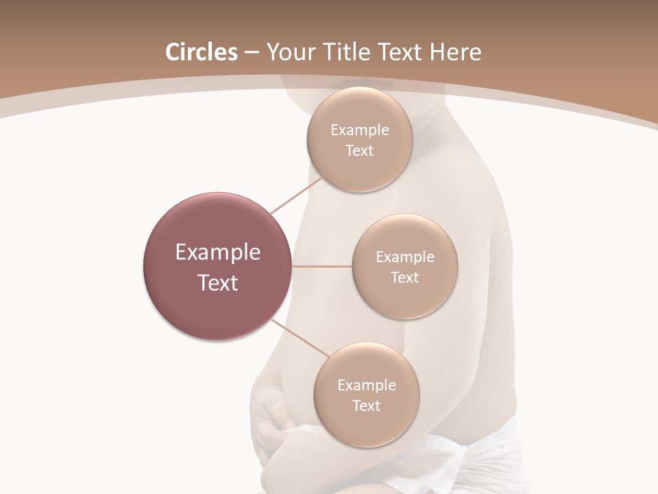 Haut Blick Baby PowerPoint Template