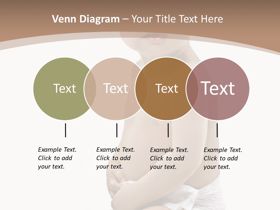 Haut Blick Baby PowerPoint Template