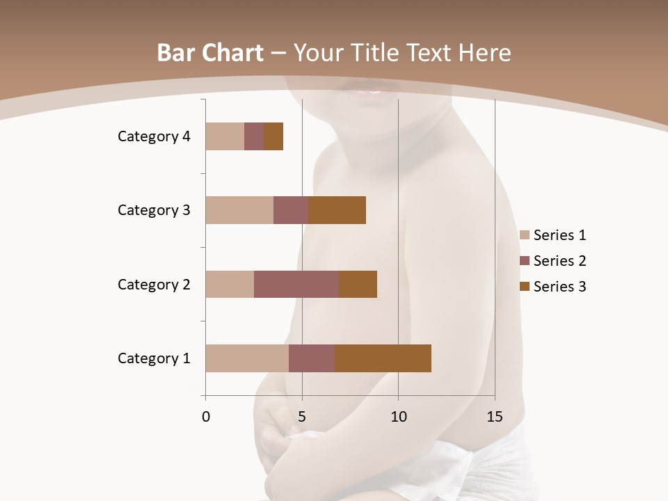 Haut Blick Baby PowerPoint Template