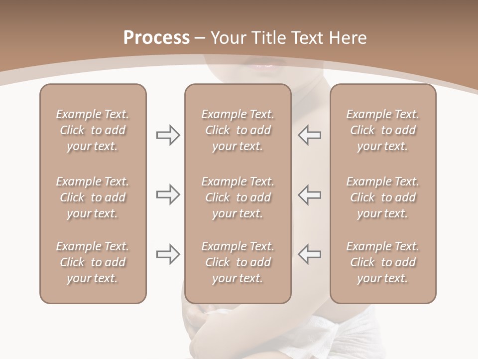 Haut Blick Baby PowerPoint Template