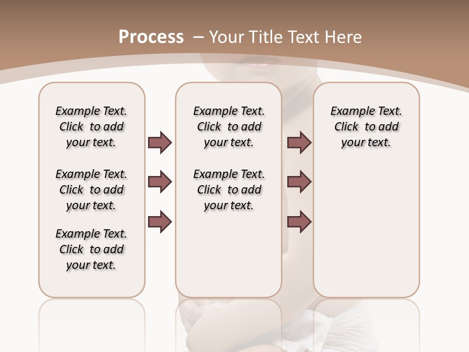 Haut Blick Baby PowerPoint Template