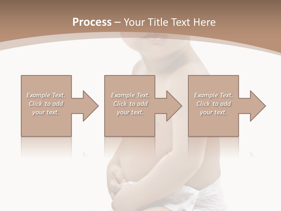 Haut Blick Baby PowerPoint Template