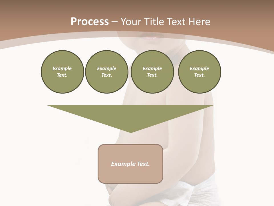 Haut Blick Baby PowerPoint Template