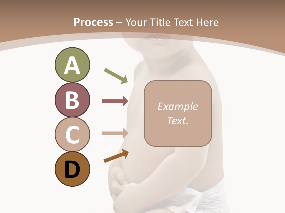 Haut Blick Baby PowerPoint Template