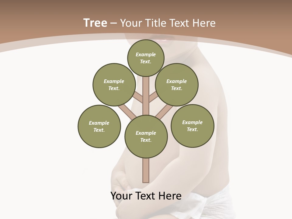 Haut Blick Baby PowerPoint Template