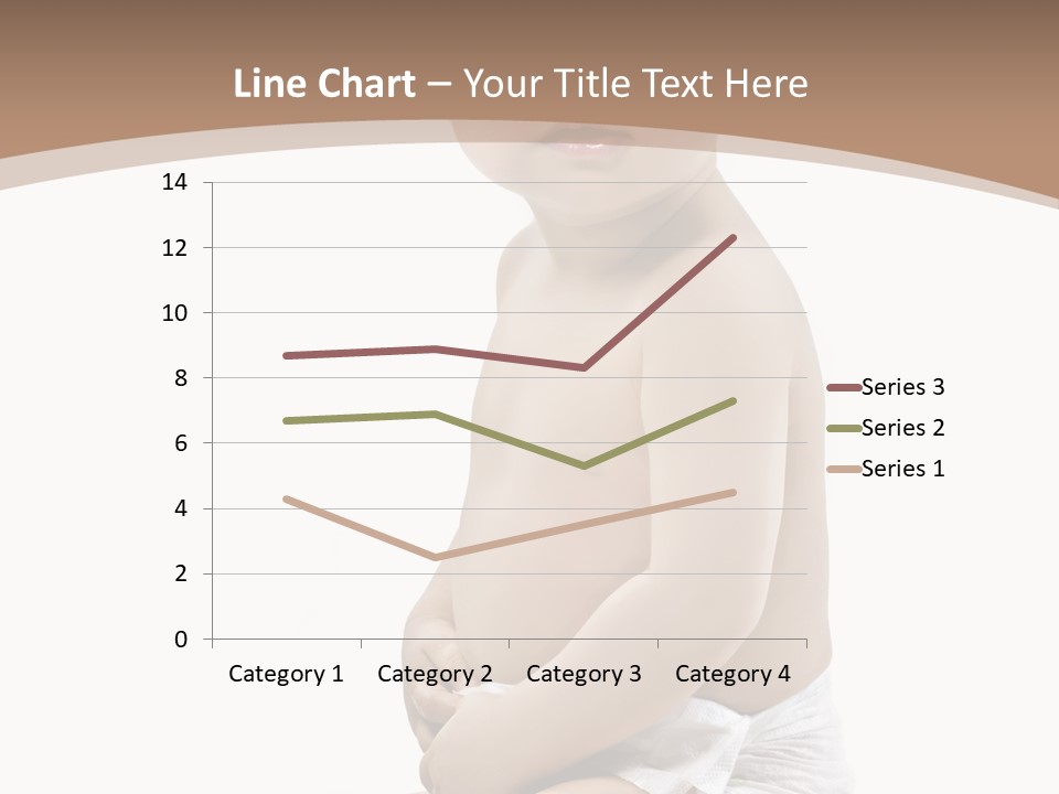 Haut Blick Baby PowerPoint Template