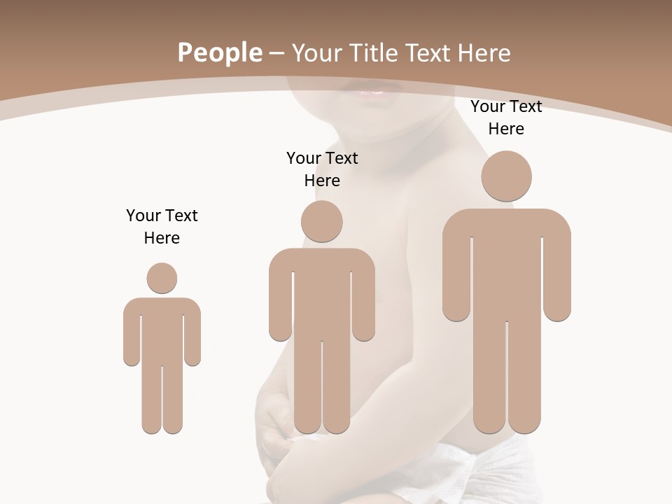 Haut Blick Baby PowerPoint Template