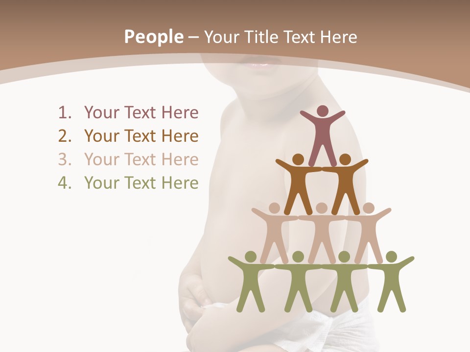 Haut Blick Baby PowerPoint Template