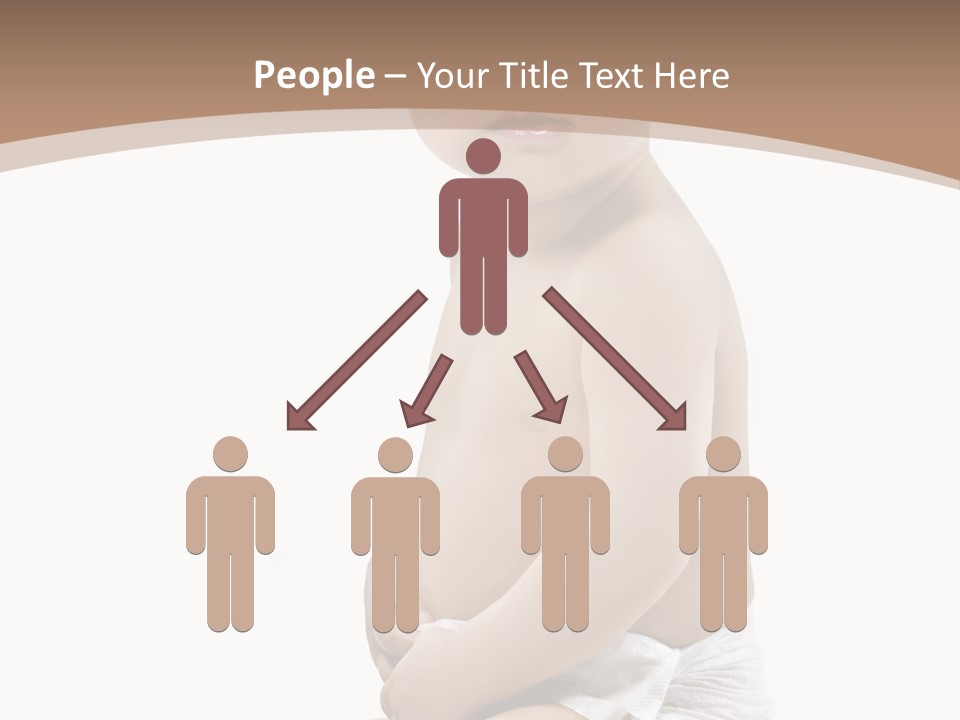 Haut Blick Baby PowerPoint Template