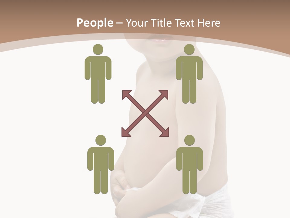 Haut Blick Baby PowerPoint Template