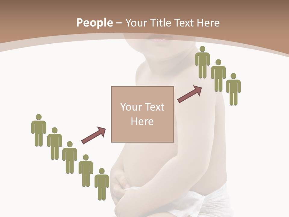 Haut Blick Baby PowerPoint Template
