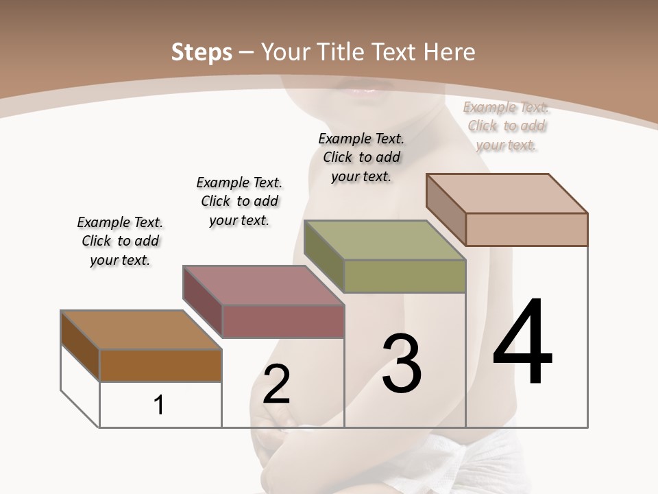 Haut Blick Baby PowerPoint Template