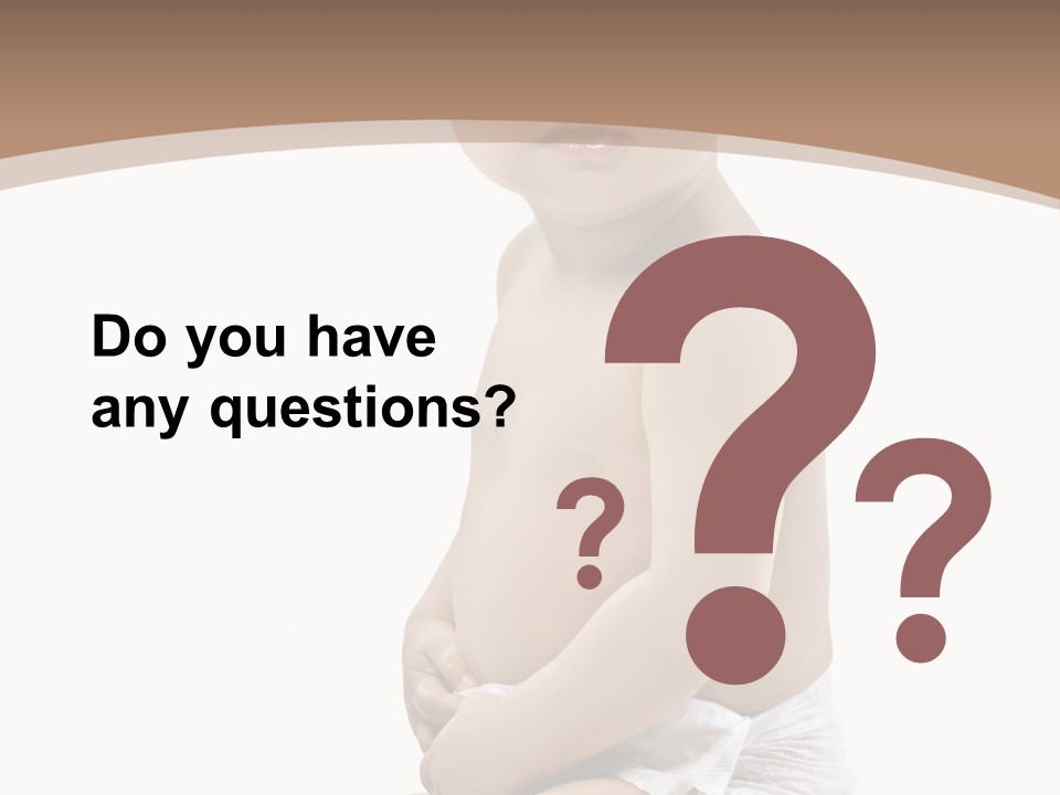 Haut Blick Baby PowerPoint Template