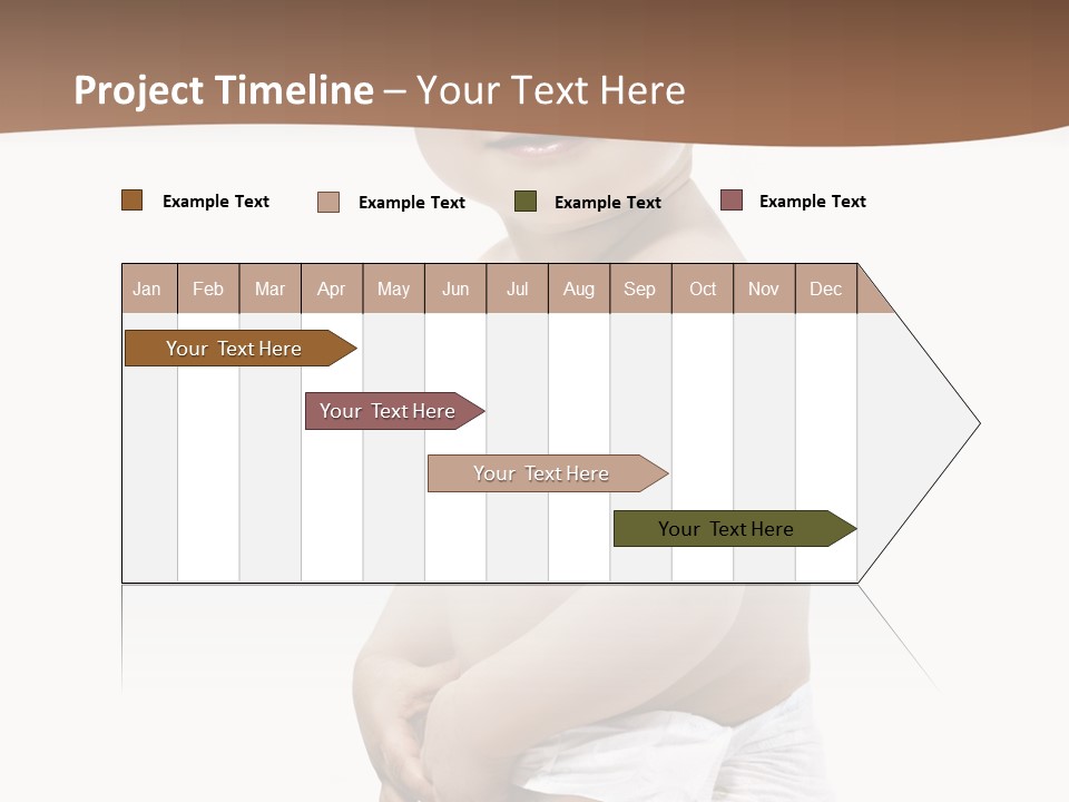 Augen Junge Blond PowerPoint Template