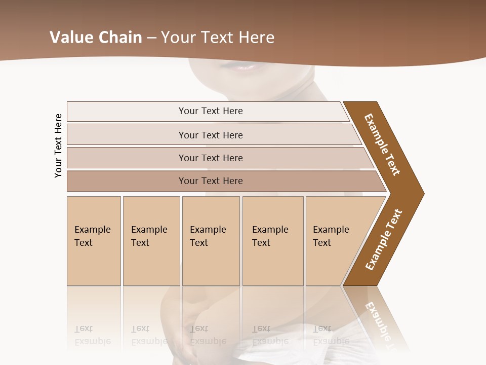 Augen Junge Blond PowerPoint Template