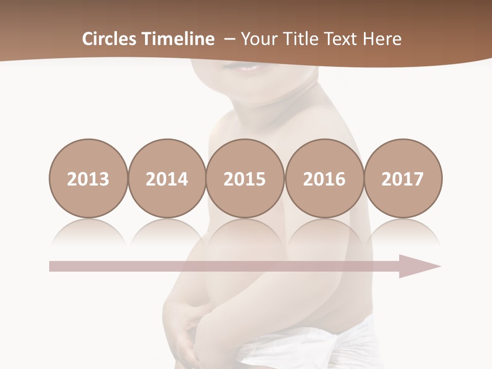 Augen Junge Blond PowerPoint Template