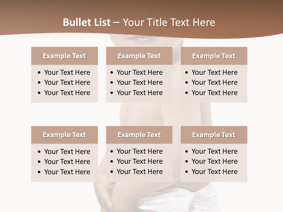 Augen Junge Blond PowerPoint Template