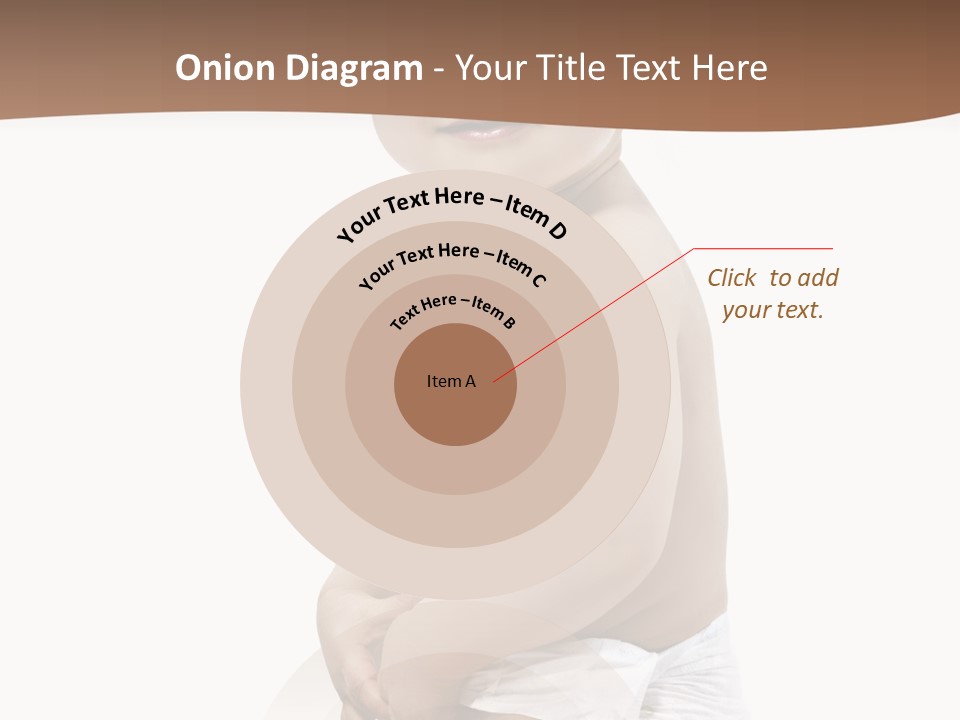 Augen Junge Blond PowerPoint Template