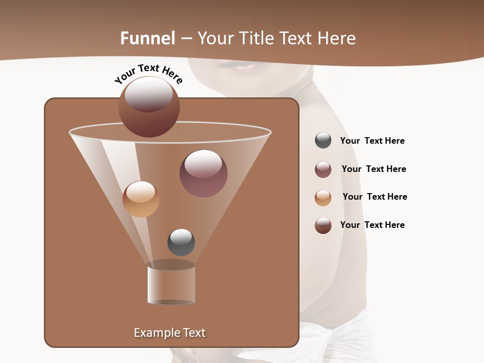 Augen Junge Blond PowerPoint Template