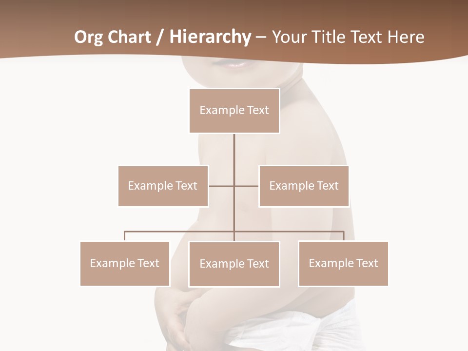 Augen Junge Blond PowerPoint Template