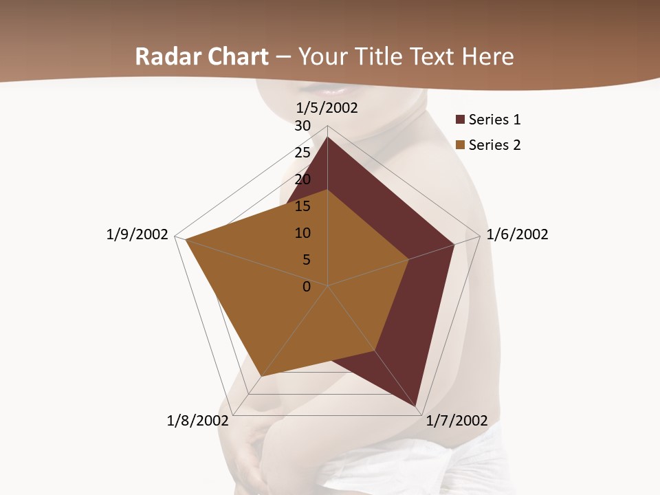 Augen Junge Blond PowerPoint Template