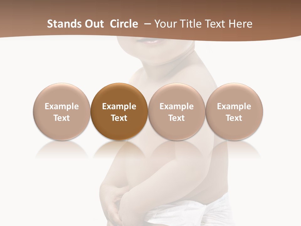 Augen Junge Blond PowerPoint Template