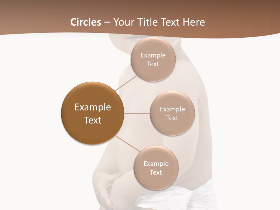 Augen Junge Blond PowerPoint Template