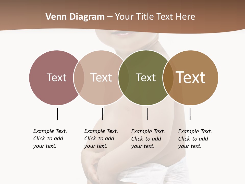 Augen Junge Blond PowerPoint Template