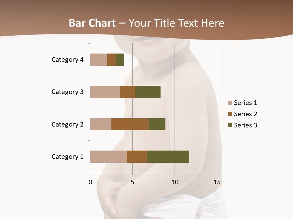 Augen Junge Blond PowerPoint Template