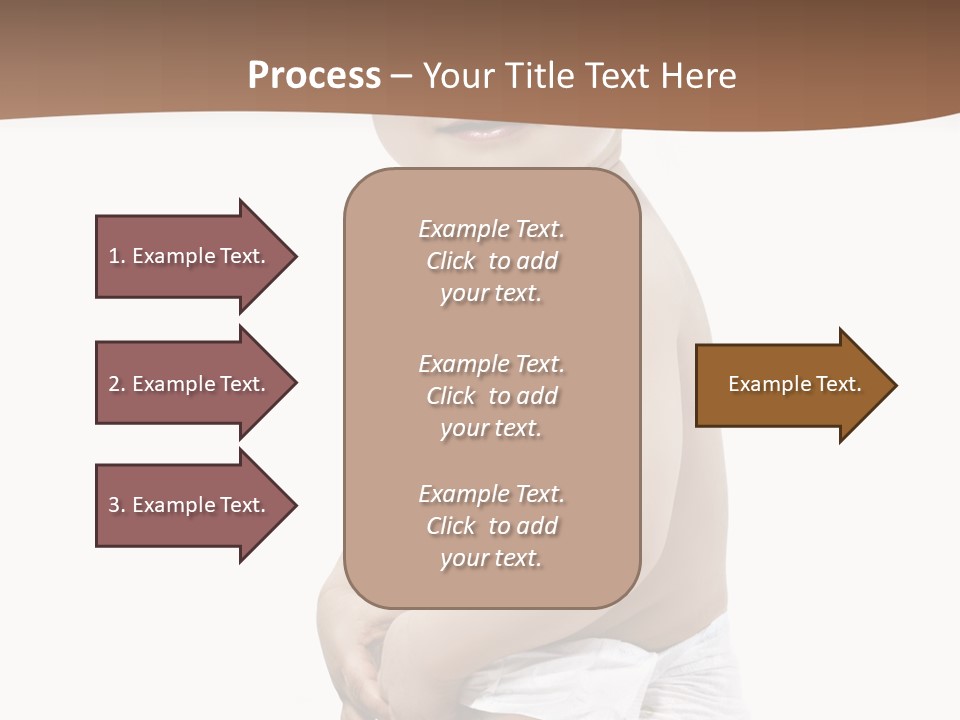 Augen Junge Blond PowerPoint Template