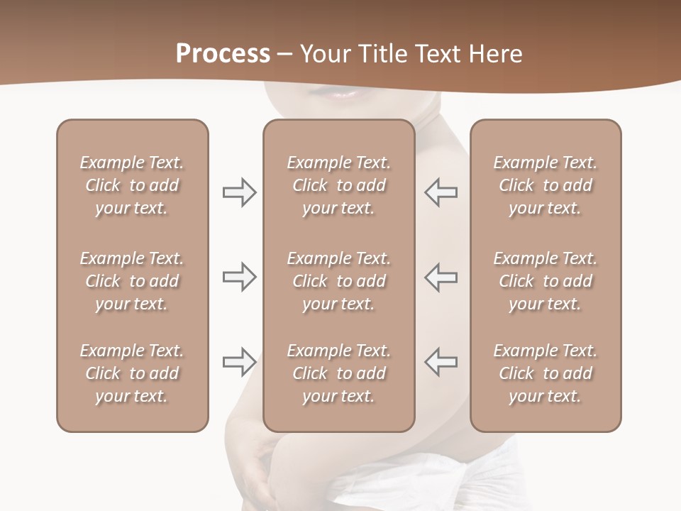 Augen Junge Blond PowerPoint Template