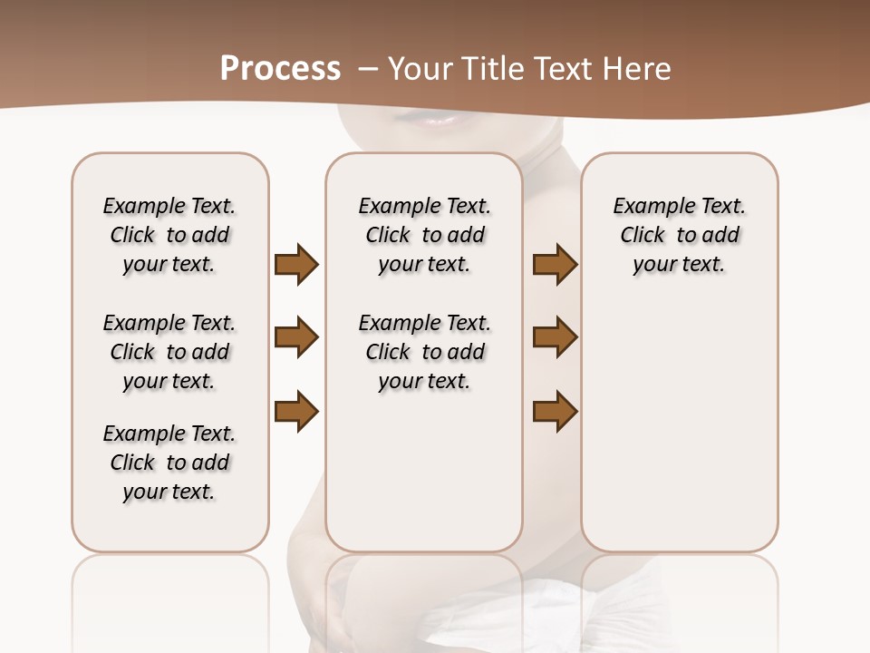 Augen Junge Blond PowerPoint Template