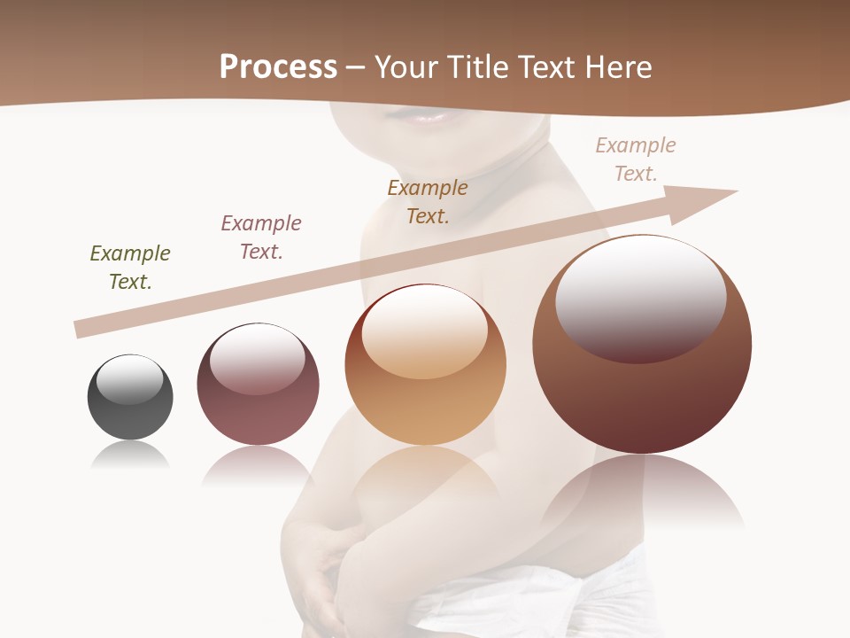 Augen Junge Blond PowerPoint Template