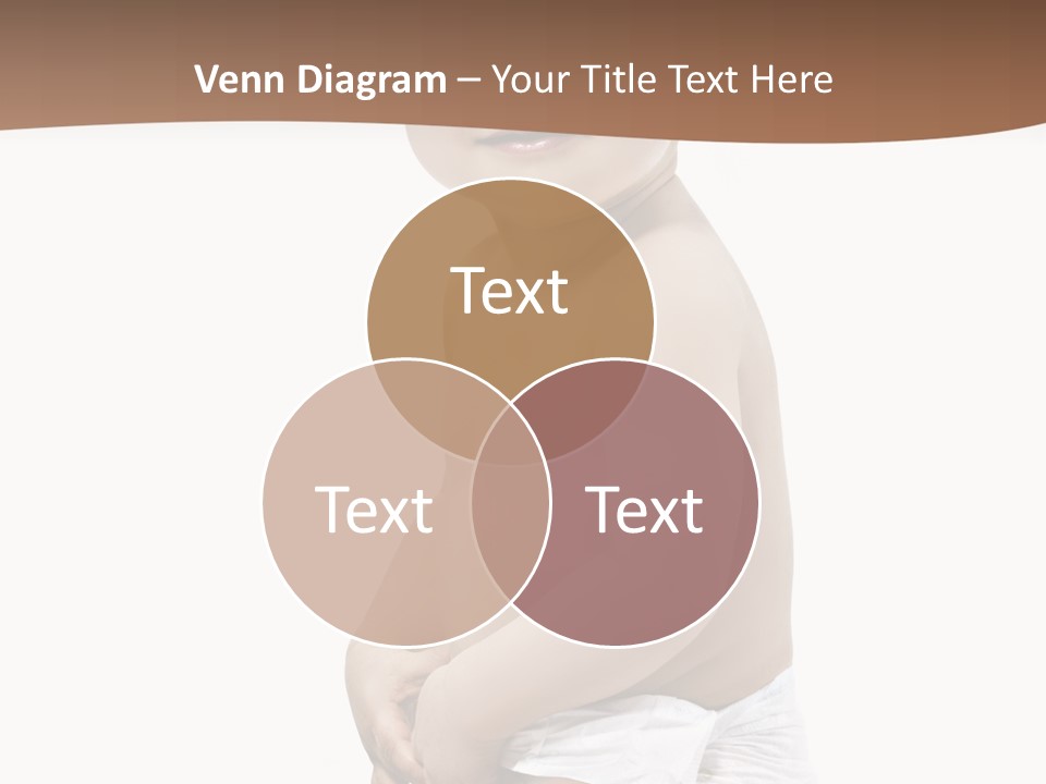 Augen Junge Blond PowerPoint Template