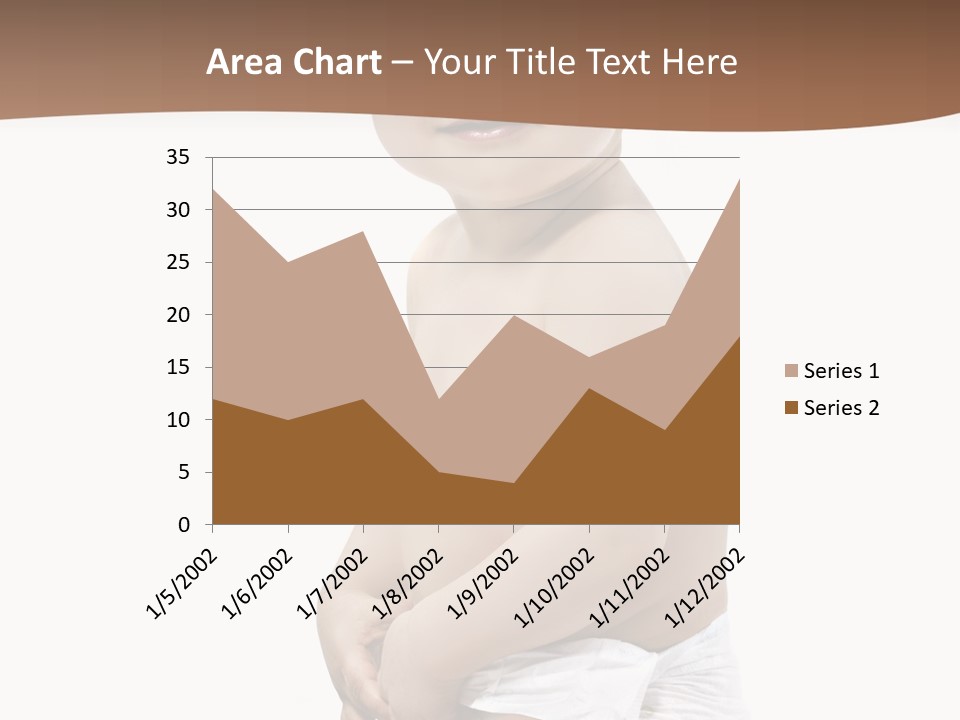 Augen Junge Blond PowerPoint Template
