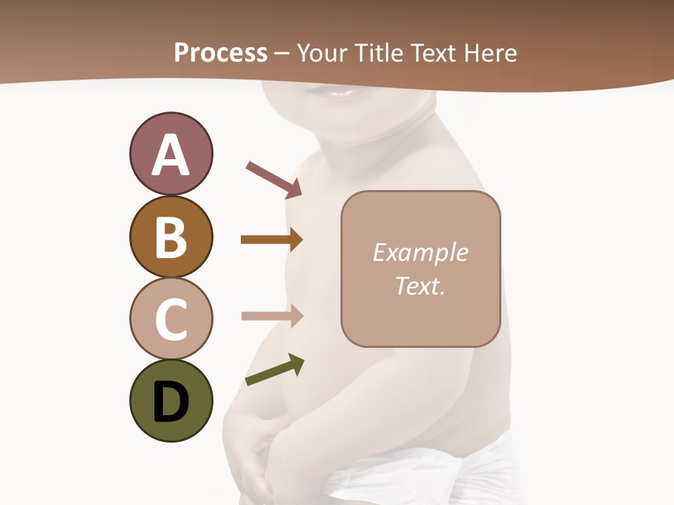 Augen Junge Blond PowerPoint Template