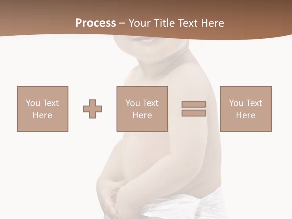 Augen Junge Blond PowerPoint Template